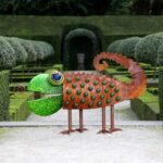 Glasstudio Borowski Chameleon Außenskulptur