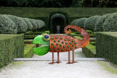 Glasstudio Borowski Chameleon Außenskulptur