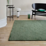 Fabula Living Teppich Loke, Farbe dusty green