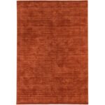 Fabula Living Teppich Loke, Farbe terracotta