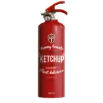 Safe-T Designfeuerlöscher Ketchup